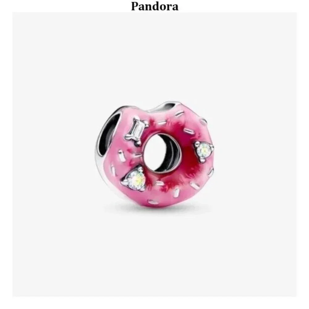 Pandora Sparkling Sprinkled Donut Charm